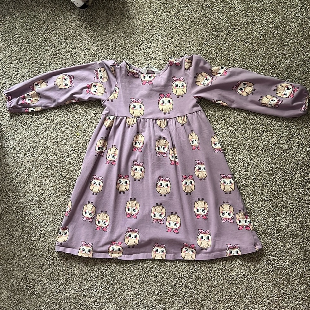 Girls H&M owl dress